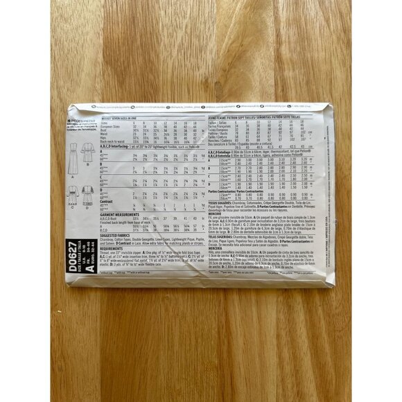 NEWLOOK #D0627 Sewing Patterns Dress Seven Size in One Sku 0241 - Picture 3 of 4